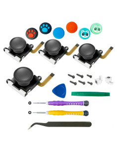 Repuesto Joystick Joycon QUMOX 4 Piezas para Ntdo Switch