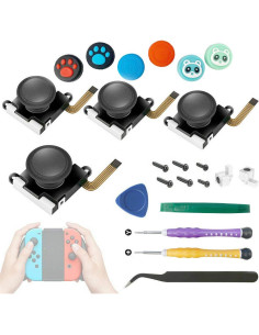 Repuesto Joystick Joycon QUMOX 4 Piezas para Ntdo Switch 2