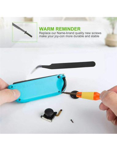 Repuesto Joystick Joycon QUMOX 4 Piezas para Ntdo Switch