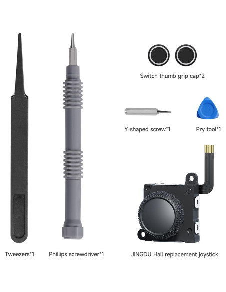 Joystick Hall JINGDU para Switch y Lite - Reparación Precisa