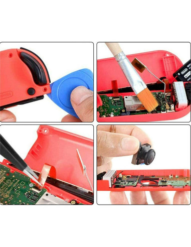 Repuesto Joystick Joycon QUMOX 4 Piezas para Ntdo Switch
