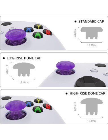 Joysticks Intercambiables eXtremeRate para Xbox y Switch