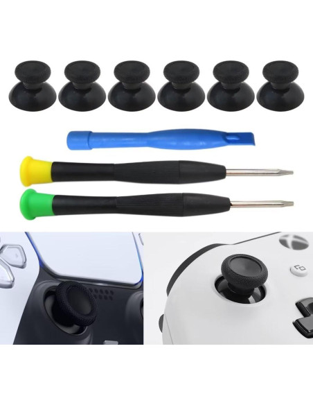 6 Thumbsticks de Reemplazo USonline911 para Xbox One