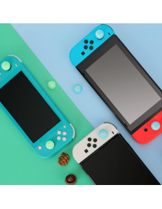Tscope Grip Caps Hoja Mapache para Nintendo Switch Lite OLED 2