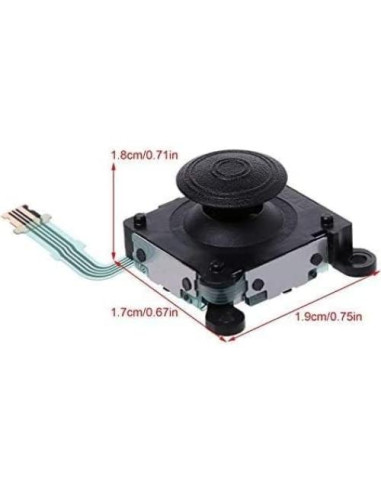 Joystick Analógico 3D OEM Ambertown para PSV PCH-2000