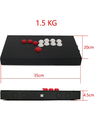 Controlador de Juego Arcade TruBoost RAC-J800B-PC Sanwa OBSF