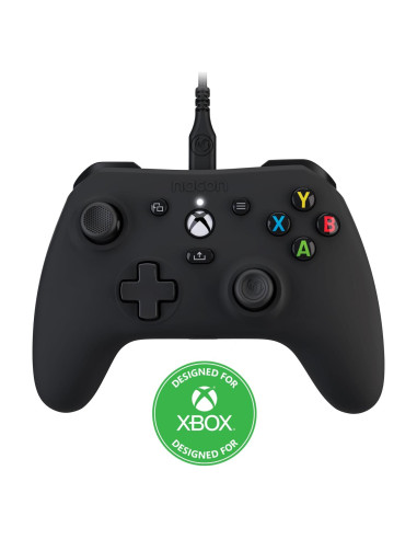 Controlador con cable Nacon Evol-X Pro para Xbox y PC - Negro