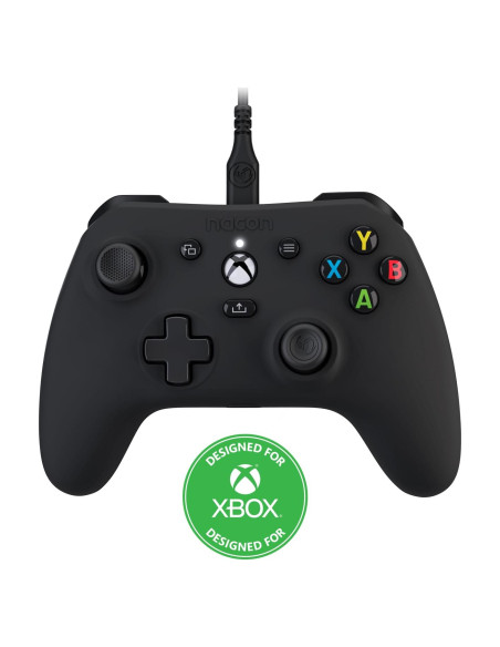 Controlador con cable Nacon Evol-X Pro para Xbox y PC - Negro