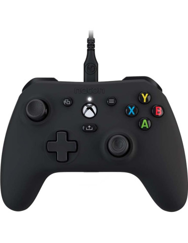 Controlador con cable Nacon Evol-X Pro para Xbox y PC - Negro