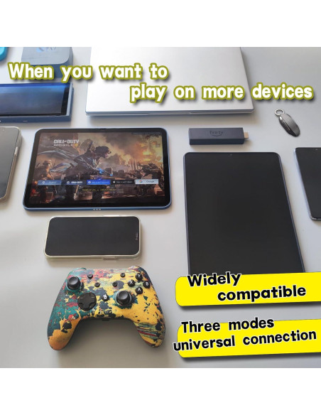 Controlador Inalámbrico WZUICOV para Múltiples Dispositivos Controlador Inalámbrico WZUICOV para Múltiples Dispositivos