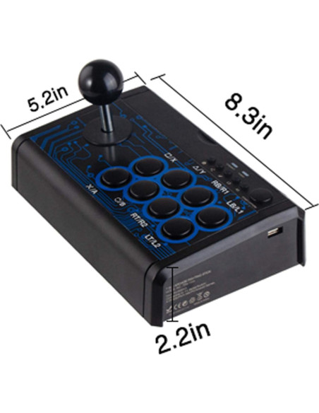 Joystick Arcade SUNCHI 7 en 1 para PS3 PS4 Xbox PC