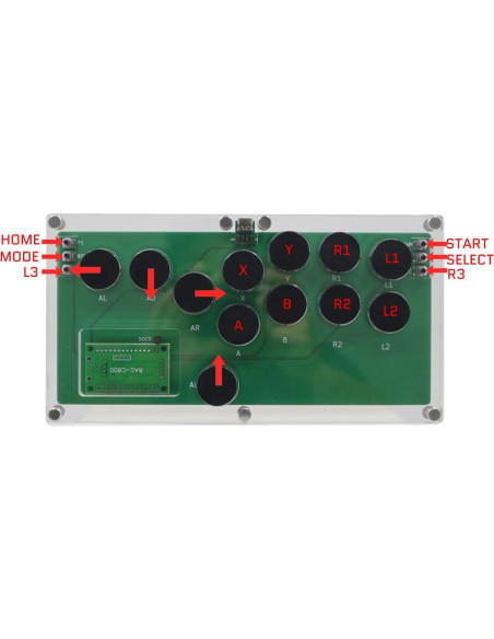 Controlador de Juego TruBoost FightBox B1-MINI-PC USB Hot-Swap Controlador de Juego TruBoost FightBox B1-MINI-PC USB Hot-Swap