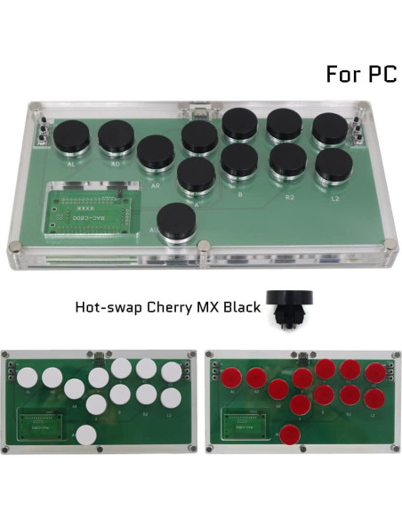 Controlador de Juego TruBoost FightBox B1-MINI-PC USB Hot-Swap Controlador de Juego TruBoost FightBox B1-MINI-PC USB Hot-Swap