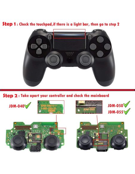 Kit Reparación Joystick eXtremeRate PS4 Slim Pro Drift Fix