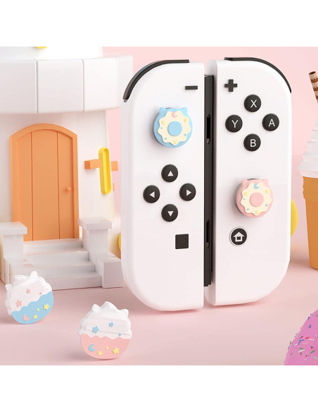 Tapones de Pulgar BelugaDesign Ice Cream para Nintendo Switch