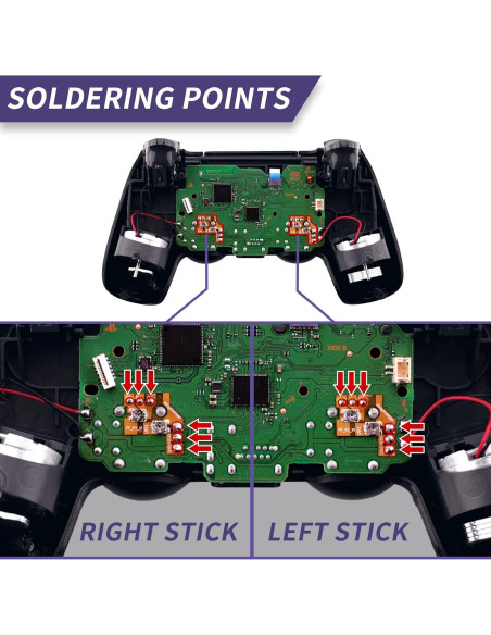 Kit Reparación Joystick eXtremeRate PS4 Slim Pro Drift Fix