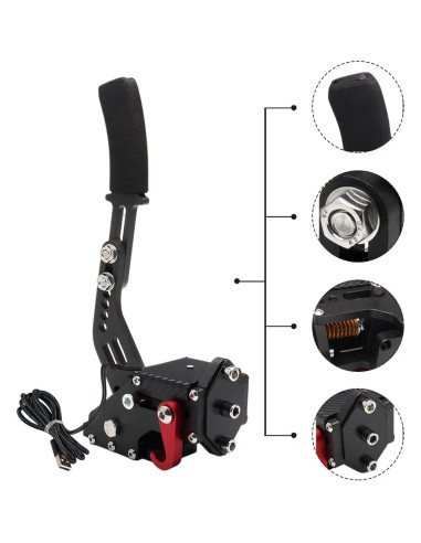 Freno de Mano USB YESHMA para Simuladores de Carreras