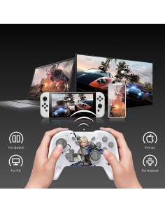 Controlador MOGEMYTH Inalámbrico con Vibración y RGB 2