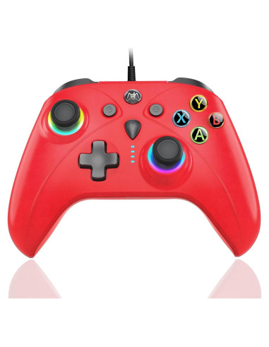 Controlador BELOPERA PS5 con 2 paletas y turbo rojo/azul