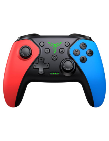 Controlador Inalámbrico Qixun para Switch Rojo y Azul