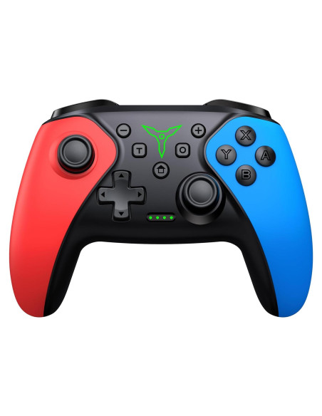 Controlador Inalámbrico Qixun para Switch Rojo y Azul