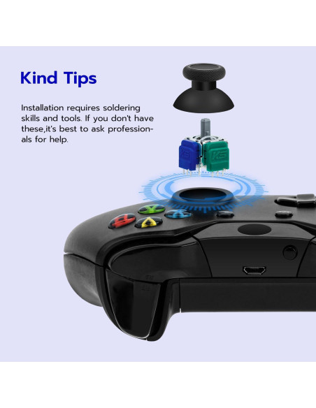 Repuestos Joystick TMR Mcbazel para Controlador Xbox Series X/S Repuestos Joystick TMR Mcbazel para Controlador Xbox Series X/S