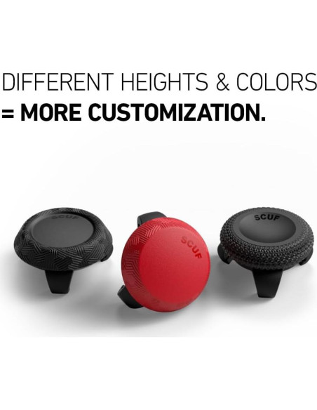 Agarres Thumbstick SCUF Catalyst - 4 Piezas - Negro