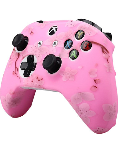 Funda de Silicona RALAN Rosa para Controlador Xbox One