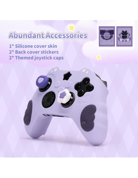 Funda de Controlador GeekShare para Xbox Series X Púrpura