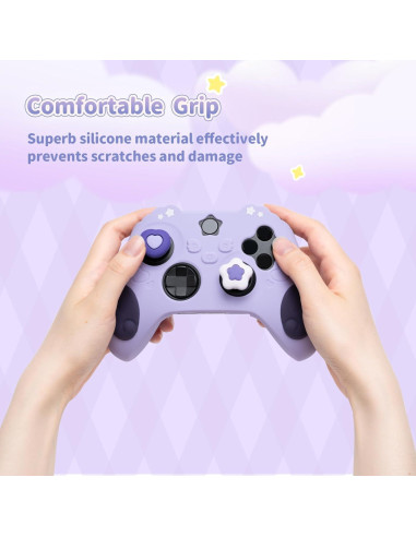 Funda de Controlador GeekShare para Xbox Series X Púrpura