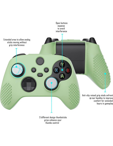Funda de Silicona Antideslizante eXtremeRate Xbox Series X/S