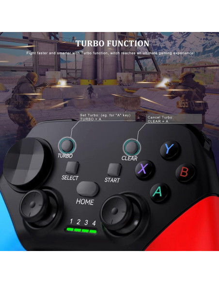 Controlador Inalámbrico Megadream Q15 para Móviles y PC