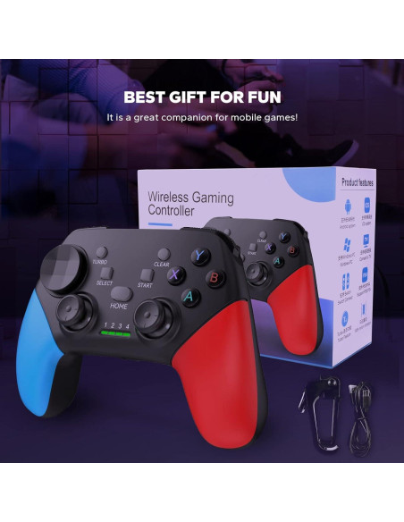 Controlador Inalámbrico Megadream Q15 para Móviles y PC