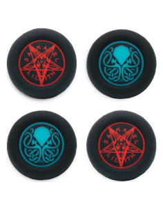 Cubierta de agarre de pulgar PlayRealm x 4 para PS5, PS4, Xbox