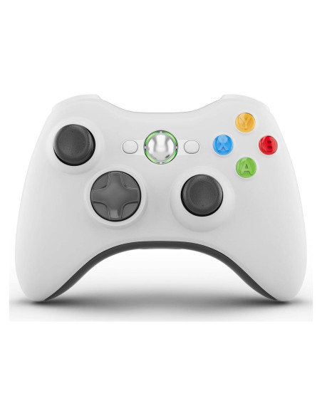 Controlador Inalámbrico ISHAKO para Xbox 360 y PC - Blanco