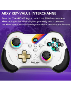 Controlador Inalámbrico Koiiko Bluetooth para iPad/PC/Switch 2