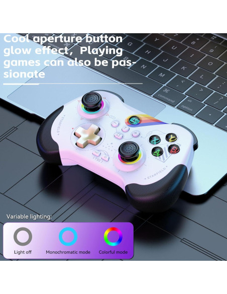 Controlador Inalámbrico Koiiko Bluetooth para iPad/PC/Switch