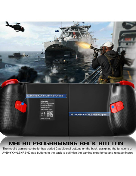 Controlador Inalámbrico arVin para iPhone y Android Gamepad