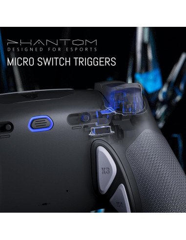 Controlador Pro HEXGAMING PHANTOM con 4 Botones Remapeables