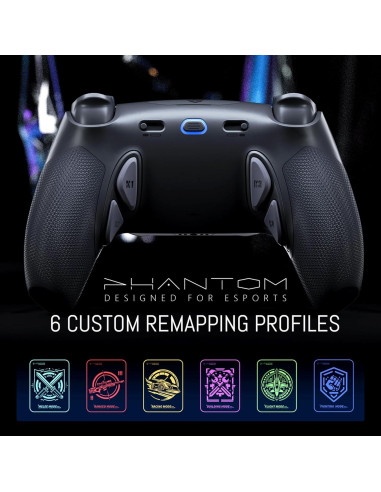 Controlador Pro HEXGAMING PHANTOM con 4 Botones Remapeables