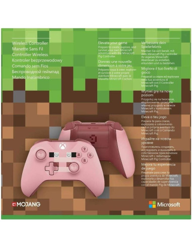 Controlador Inalámbrico Microsoft Xbox One Ed. Limitada Minecraft