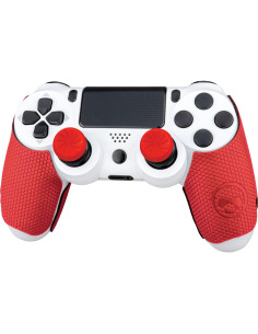 KontrolFreek Kit Rendimiento PS4 Rojo con Thumbsticks y Agarre 2
