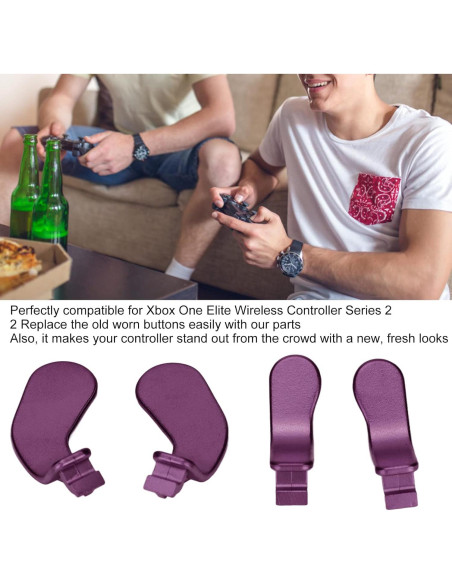 Palas de Controlador Joystick Estink Elite Xbox One 4 Piezas