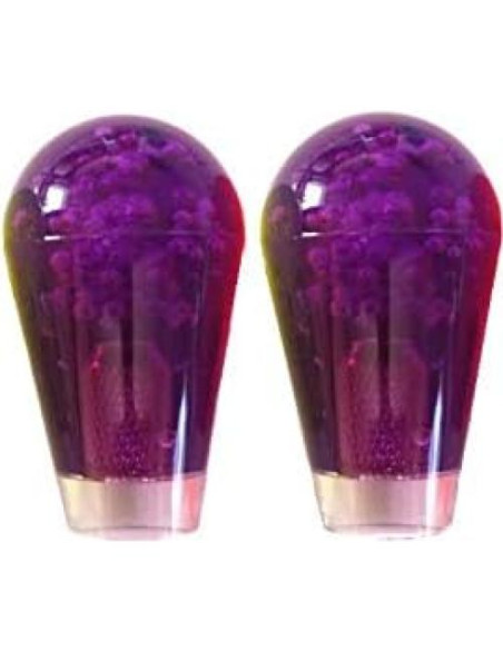 Juego de 2 Mangos Joystick Murciélago Alvatron Púrpura