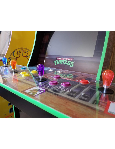 Juego de 2 Mangos Joystick Murciélago Alvatron Púrpura