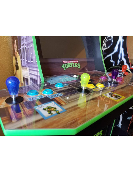 Juego de 2 Mangos Joystick Murciélago Alvatron Púrpura