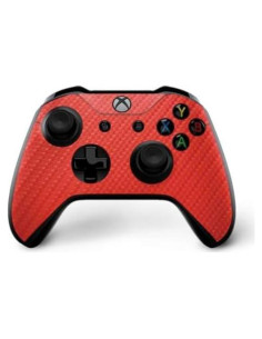 Calcomanía Skinit para Controlador Xbox One X Fibra Carbono