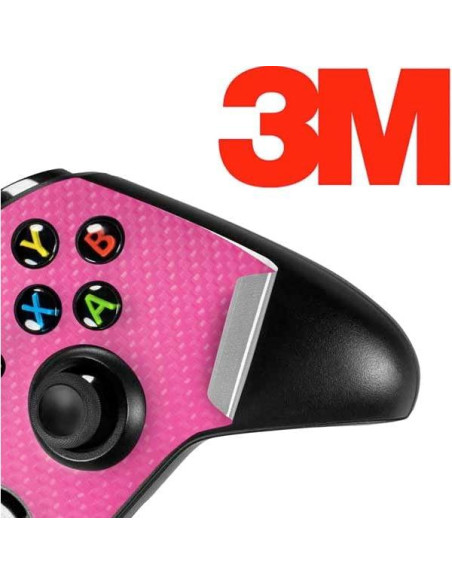 Calcomanía Skinit para Controlador Xbox One X Fibra Carbono Rosa Calcomanía Skinit para Controlador Xbox One X Fibra Carbono Rosa