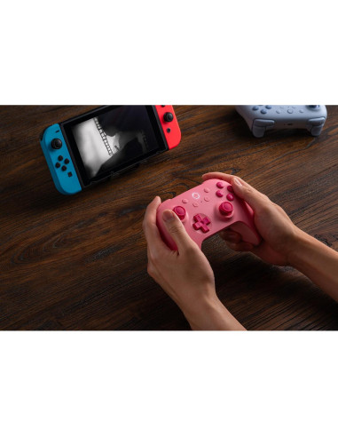 Controlador Bluetooth 8BitDo Ultimate 2C Rosa para Switch