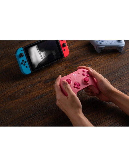 Controlador Bluetooth 8BitDo Ultimate 2C Rosa para Switch